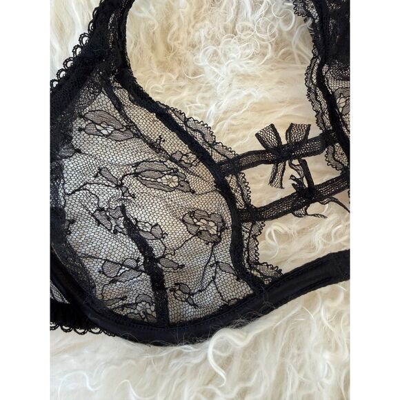 AGENT PROVOCATEUR SUMMER Bra & Thong Lingerie Set 36D/AP 4 - Picture 4 of 13